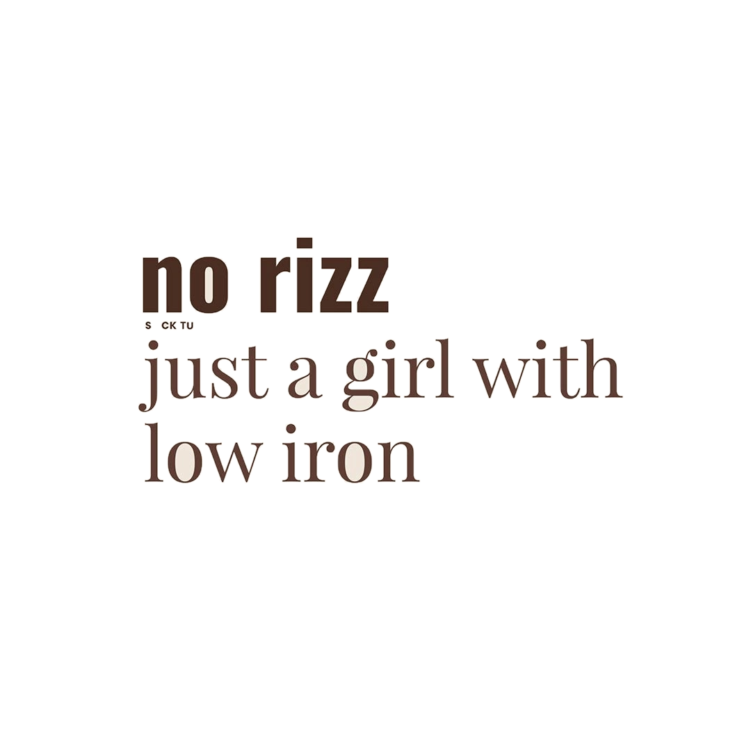 No Rizz Sticker